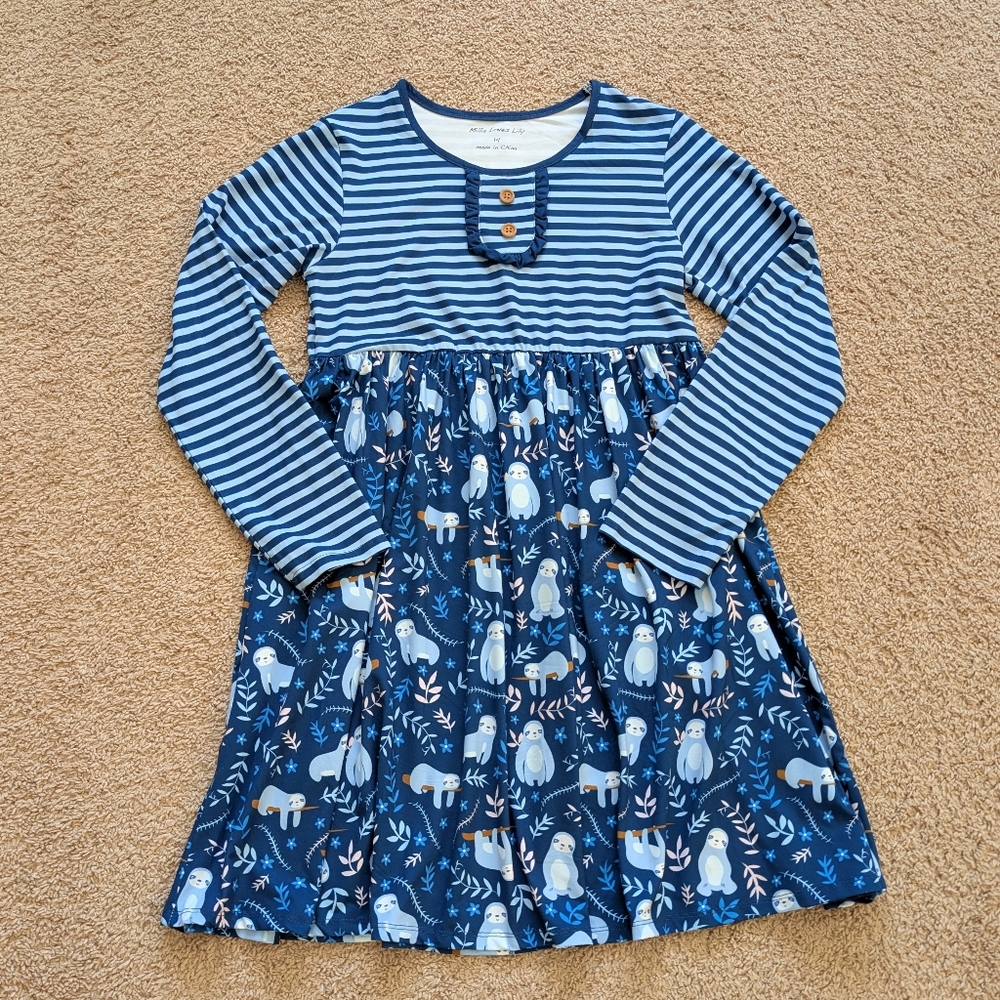 Like New Millie Loves Lily Sloth Dress